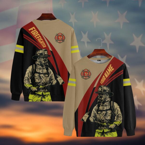 Custom Name The Brave Frontliner #DQH0043 - Sweatshirt