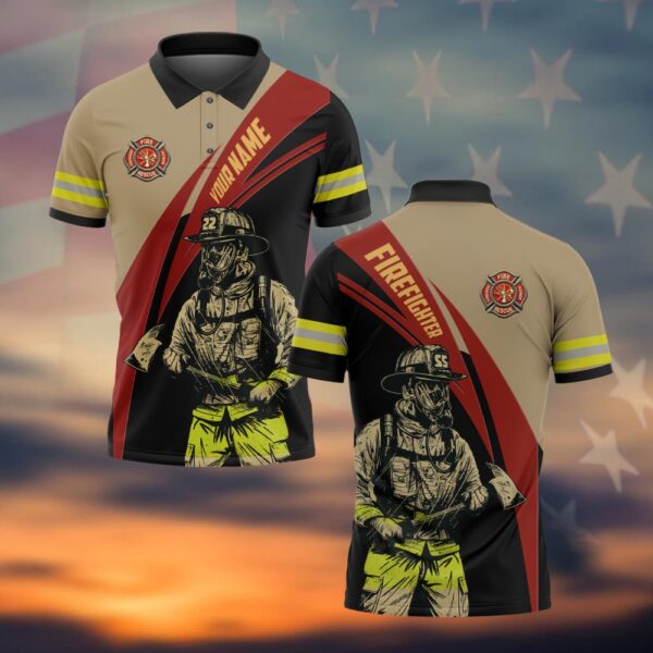 Custom Name The Brave Frontliner #DQH0043 - Polo