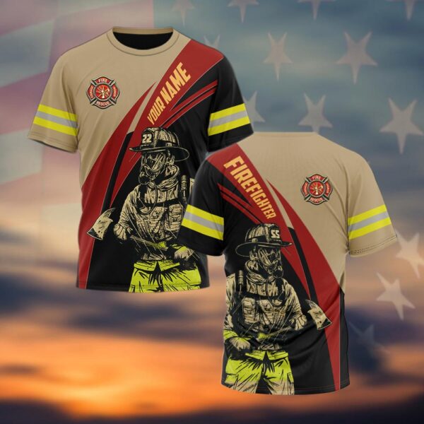 Custom Name The Brave Frontliner #DQH0043 - T-shirt