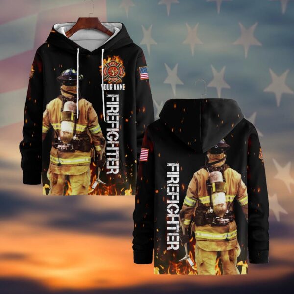 Custom Name Brave the Blaze #DQH0045 - Hoodie