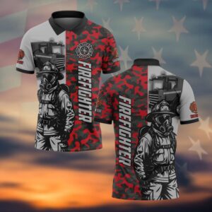 Custom Code Red Firefighter Edition #DQH0047 - Polo