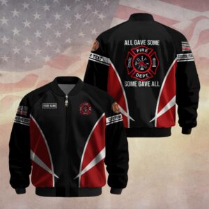 Personalized All Gave Some - Some Gave All #DQH0056 - Bomber Jacket