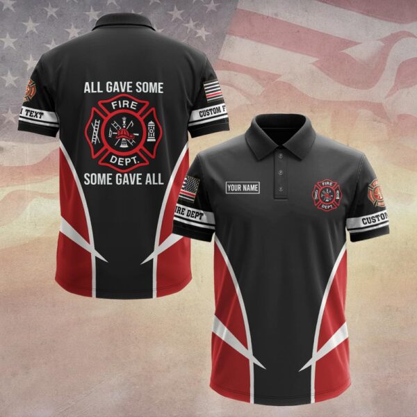 Personalized All Gave Some - Some Gave All #DQH0056 - Polo