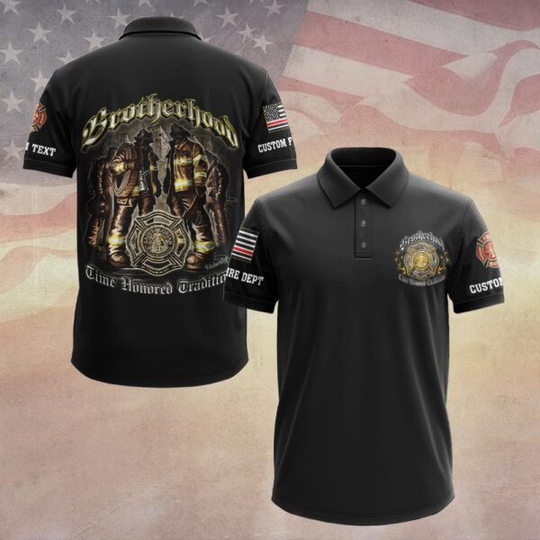 Custom Dept & Text Brotherhood Time Honored Tradition #DQH0072 - Polo