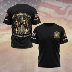 Custom Dept & Text Brotherhood Time Honored Tradition #DQH0072 - T-shirt
