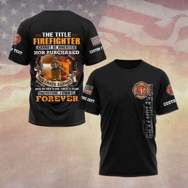 Custom Dept & Text - Earned Not Given #DQH0074 - T-shirt