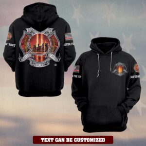 Custom Dept & Text Never Forgotten 9/11 #DQH0067 - Hoodie