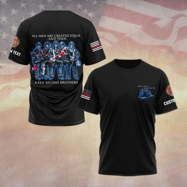 Custom Text A Few Become Brothers #DQH0107 - T-shirt