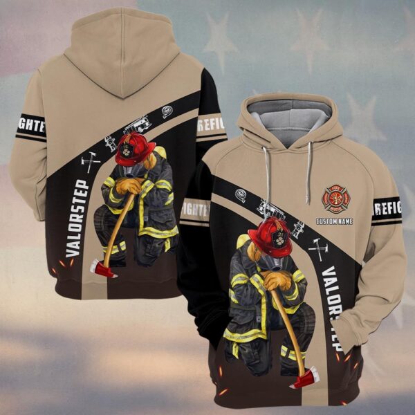 Custom Name Kneel For The Fallen Valor Prayer #DQH0111 - Hoodie