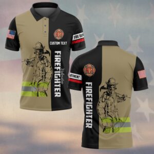 Custom Dept & Name Firefighter’s Stand Hivis #DQH0113 - Polo
