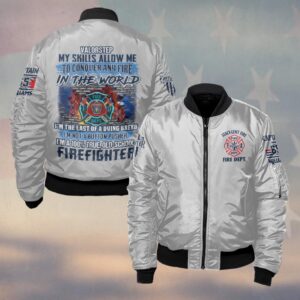 Custom True Old School Firefighter #DQH0118 - Bomber Jacket