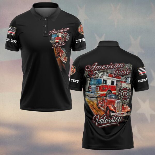 Custom Name & Dept American Pride #DQH0144 - Polo