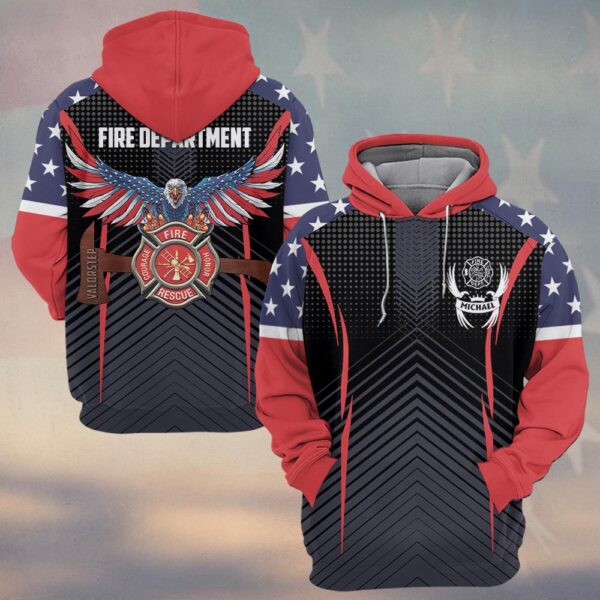 Custom Name Wings of Honor Edition #DQH0154 - Hoodie