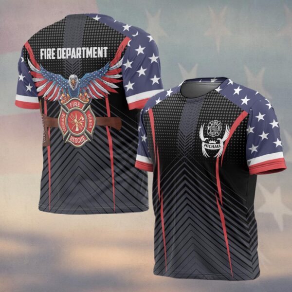 Custom Name Wings of Honor Edition #DQH0154 - T-shirt