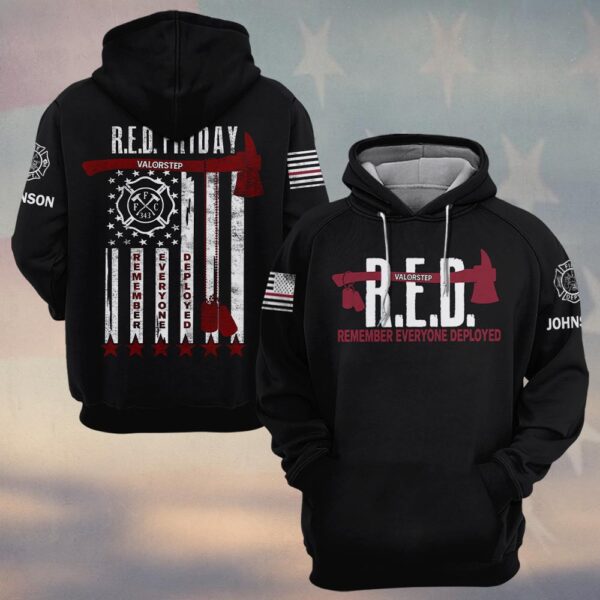 Custom Name Remember Everyone Deployed #DQH0203 - Hoodie