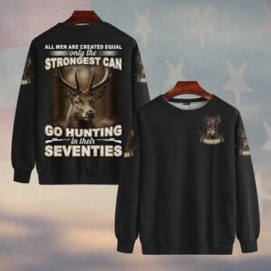 Custom Text Strongest in Their Seventies #DQH0229 - Sweatshirt