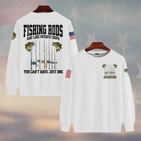 Custom Text Can’t Have Just One – Funny Fishing #DQH0233 - Sweatshirt