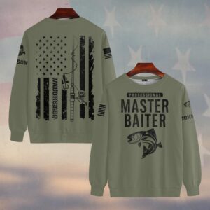 Custom Name Professional Master Baiter Fishing Edition #DQH0237 - Sweatshirt
