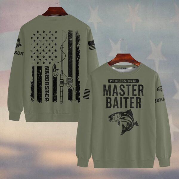 Custom Name Professional Master Baiter Fishing Edition #DQH0237 - Sweatshirt