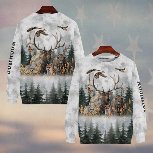 Custom Name Nature's Crew Hunting Edition #DQH0241 - Sweatshirt