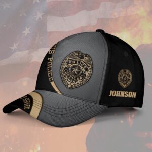Custom Name US Police - Proudly Served #DQH0320 - Hat All Over Printed
