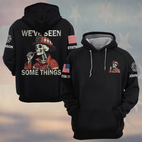 Custom Name & Text We've Seen Some Things #DQH0434 - Hoodie