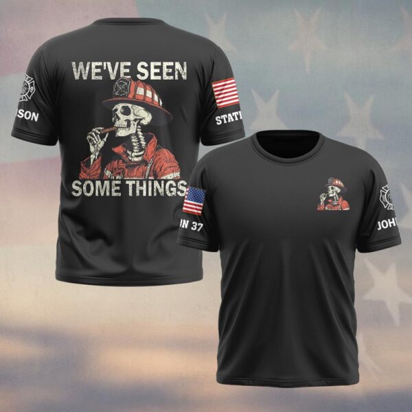 Custom Name & Text We've Seen Some Things #DQH0434 - T-shirt