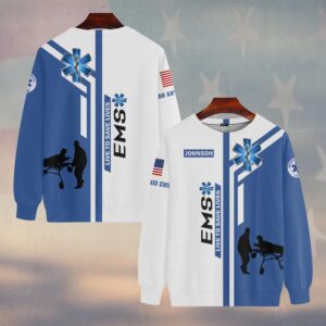 Custom Name & Department Live to Save Lives V2 EMS First Responder #DQH0536 - Sweatshirt