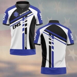 Custom Name & Department EMS Strike Line – First Response Edition #DQH0566 - Polo