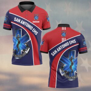 Custom Name & Department EMS On Call – Duty Honor Edition #DQH0575 - Polo