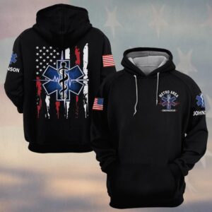 Custom Name & Department Stormline EMS Valor #DQH0576 - Hoodie
