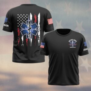 Custom Name & Department Stormline EMS Valor #DQH0576 - T-shirt