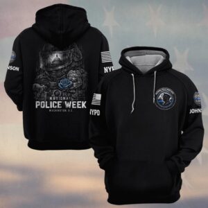 Custom Name & Station Law Enforcement Officers National Police Week Washington D.C #DQH0622 - Hoodie