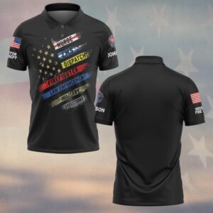 Custom Name & Department First Responders Pride In Every Role #DQH0638 - Polo