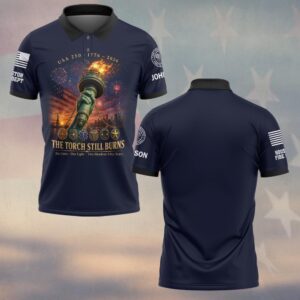Custom Name & Department First Responders USA 250 Still Answering 250 Years Eagle #DQH0734 - Polo