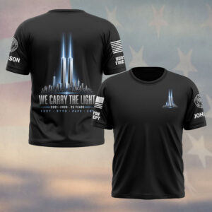 Custom Name & Department We Carry The Night #DEPT016 - T-shirt