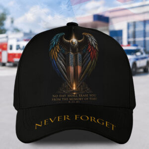 Custom Name & Department No Day Shall Erase You From The Memory of Time #DEPT017 - Hat All Over Printed