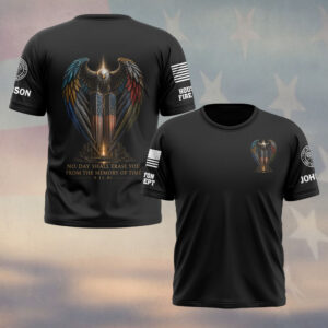 Custom Name & Department No Day Shall Erase You From The Memory of Time #DEPT017 - T-shirt