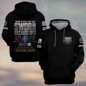 Custom Name & Department Born After That Day #DEPT020 - Hoodie