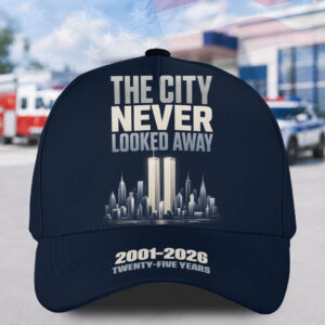 Custom Name The City Never Looked Away #DEPT036 - Hat All Over Printed