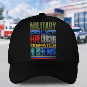 Custom Name First Responders #DEPT042 - Hat All Over Printed