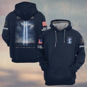 Custom Name 9/11 25 Years Anniversary Still In Our Sky #DQH0869 - Hoodie